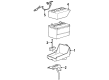 Ford Taurus Battery Cable Diagram - F6DZ-14301-CD