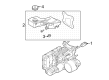 Ford F-150 Lightning Brake Booster Diagram - RL3Z-2005-E