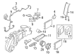 Ford Taurus X Blend Door Actuator Diagram - 8F9Z-19E616-A