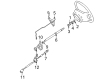 Ford Explorer Steering Shaft Diagram - F77Z-3B676-EA