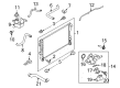 Ford Explorer Radiator Diagram - EB5Z-8005-E