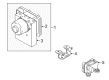 Ford Transit Connect Yaw Sensor Diagram - 6G9Z-14B296-A