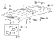 Ford Sun Visor Diagram - CL3Z-1504098-AC