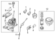 Ford Output Shaft Seal Diagram - AB3Z-7B215-B
