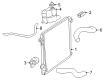 Ford Explorer Radiator Support Diagram - 1L2Z-8A193-AA