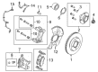 Ford Brake Rotor Diagram - AY1Z-1125-A