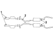 Lincoln Town Car Exhaust Pipe Diagram - F4VY5246B