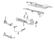 Ford Thunderbird Axle Beam Diagram - XW4Z-5019-AA