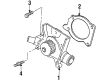 Mercury Water Pump Gasket Diagram - F7CZ-8507-AA