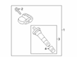 Ford F-150 TPMS Sensor Diagram - ML3Z-1A189-B
