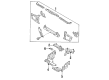 Ford Probe Radiator Support Diagram - F32Z16138B