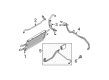 Ford F-350 Super Duty Oil Cooler Hose Diagram - 7C3Z-7R081-D