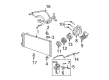 Ford F-250 Super Duty A/C Compressor Diagram - 9L1Z-19703-A