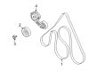 Ford E-150 Serpentine Belt Diagram - 9C2Z-8620-C