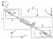 Ford Tie Rod End Diagram - KB3Z-3280-A
