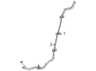Ford Flex A/C Hose Diagram - AA8Z-19867-A