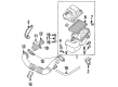 Ford Aspire Oxygen Sensor Diagram - F4BZ9F472A