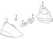 Mercury Milan Back Up Light Diagram - 9N7Z-13405-A