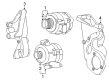 Ford Excursion Alternator Diagram - 4U2Z-10V346-FSRM