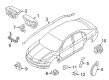 Ford Occupant Detection Sensor Diagram - BE5Z-14B056-A