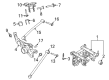 Ford EcoSport Control Arm Bolt Diagram - -W708756-S439