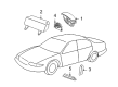 Ford Focus Airbag Diagram - YS4Z-54043B13-AAA
