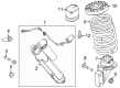 Ford F-150 Coil Spring Insulator Diagram - ML3Z-5586-C