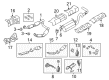 Ford E-350 Super Duty Catalytic Converter Diagram - 9C2Z-5F250-F