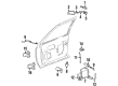 Lincoln Continental Exterior Door Handle Diagram - F8LZ-6322404-BA