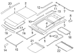 Ford Edge Sunroof Diagram - 7T4Z-18500A18-B