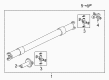 Ford Universal Joint Diagram - 3G3Z-4635-B