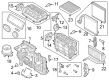 Ford Cabin Air Filter Diagram - LX6Z-19N619-CA