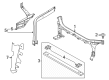 Lincoln Navigator Radiator Support Diagram - JL3Z-16C274-B