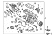 Ford A/C Expansion Valve Diagram - BE8Z-19849-A