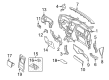 Lincoln Navigator Ashtray Diagram - 2L7Z-7804810-BAA