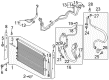 Lincoln MKX A/C Hose Diagram - E1GZ-19D742-PC