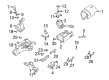 Ford Ignition Lock Assembly Diagram - 1L3Z-11582-A