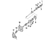 Lincoln Steering Column Seal Diagram - F8OZ-3C611-AA