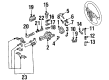 Ford Ignition Lock Assembly Diagram - E3DZ-11582-A