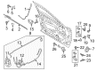 Lincoln Continental Exterior Door Handle Diagram - GD9Z-5422404-ADPTM