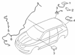 Lincoln Nautilus Antenna Diagram - HA1Z-10E893-AB