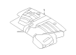 Lincoln Aviator Engine Cover Diagram - 2C5Z-6A946-AA