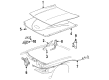 Ford Crown Victoria Hood Release Cable Diagram - F2AZ-16916-A
