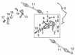 Ford Edge Differential Diagram - MU7Z-4000-F