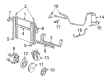 Ford Bronco A/C Idler Pulley Diagram - E9TZ-19D784-A