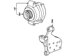 Ford Escort Alternator Diagram - F7PZ-10346-JBRM