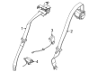 Lincoln Nautilus Seat Belt Diagram - PZ1Z-7860044-BJ
