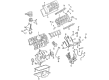 Lincoln Mark VIII Crankshaft Diagram - F5LY-6303-A
