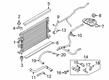 Ford Escape Radiator Diagram - FV4Z-8005-A