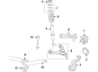 Ford Taurus Sway Bar Bracket Diagram - AA5Z-5486-A